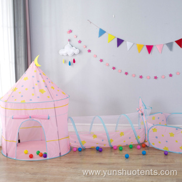 children castle easy foldable house kids toy teepee